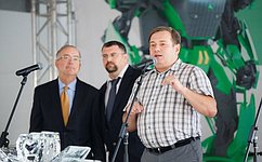 Е. Громыко принял участие в торжественном открытии нового дилерского центра компании John Deere в Краснодарском крае