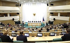 В Совете Федерации состоялось 519-е заседание
