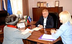 И. Ахметзянов провел прием граждан в г. Казани