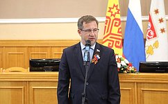 Н. Владимиров поздравил почетных граждан города Чебоксары — участников Великой Отечественной войны