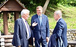А. Савин посетил с рабочим визитом Сухиничский район