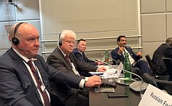 Сенаторы РФ в составе делегации Федерального Собрания продолжают работу на зимней сессии ПА ОБСЕ в Вене