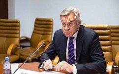 А. Пушков провел заседание Временной комиссии СФ по информационной политике и взаимодействию со СМИ