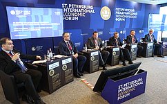 Н. Журавлев обсудил на сессиях ПМЭФ темы формирования финансовой культуры и развития национальных ценовых индикаторов