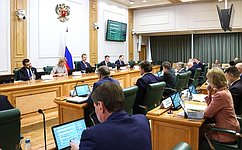 А. Яцкин провел заседание Совета по вопросам АПК и природопользования при Совете Федерации