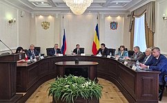 В. Голубев продолжил разговор об актуальных для субъектов Российской Федерации проблемах в сфере рыбного хозяйства на расширенном совещании