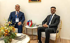 М. Ахмадов обсудил с оманской делегацией перспективы развития сотрудничества в сфере туризма