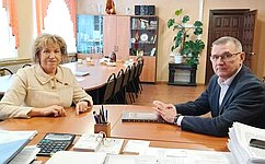 Л. Скаковская посетила с рабочей поездкой Бежецкий муниципальный округ Тверской области