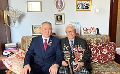 С. Афанасьев принял участие в торжественных мероприятиях, приуроченных к 80-летию Победы