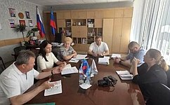 О. Бас посетила Лутугинский муниципальный округ ЛНР