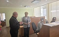 О. Бас посетила в ЛНР предприятие «Лугансквода»