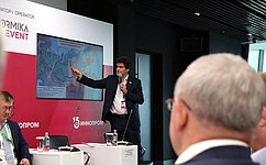 А. Высокинский выступил модератором экспертной сессии первого дня международной промышленной выставки ИННОПРОМ в Екатеринбурге