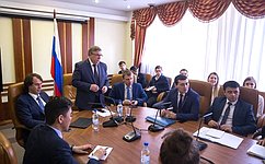 Участники Международного молодежного проекта встретились с сенаторами
