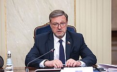 К. Косачев: В практическом взаимодействии Совета Федерации и Российской академии наук заложен огромный потенциал