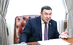 А. Новьюхов провел рабочую встречу с главой Республики Хакасия Валентином Коноваловым