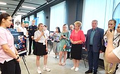О. Бас приняла участие в открытии выставки «Герои и подвиги»