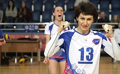 Женская сборная Совета Федерации по волейболу завоевала «золото» XI Спартакиады