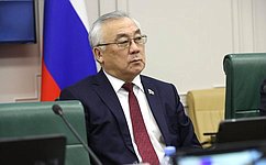 Б. Жамсуев: Российские парламентарии заинтересованы в укреплении двусторонних связей и дружбы между нашими народами