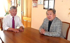 А. Тулохонов посетил лицей-интернат для одаренных детей в Улан-Удэ
