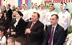 М. Барахоев принял участие в открытии нового детского сада «Светлячок» в г. Сунжа