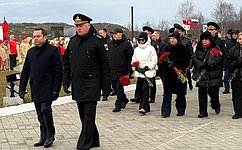 Л. Круглова в Мурманской области приняла участие в церемонии захоронения останков советских воинов, погибших в годы Великой Отечественной войны