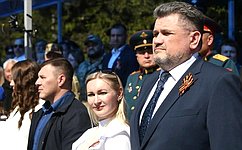 А. Жуков принял участие в торжественных мероприятиях, посвящённых Дню Победы