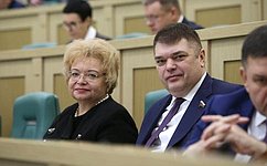 О. Хлякина задала вопрос Министру внутренних дел РФ В. Колокольцеву