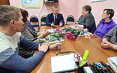 Д. Гусев обсудил вопросы развития местного самоуправления в Ненецком автономном округе