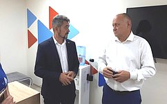 А. Кондратенко посетил филиал фонда «Защитники Отечества» в Краснодарском крае