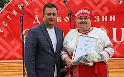 Е. Богомазов: Фестиваль «Древо жизни» сохраняет культурное наследие вепсского народа