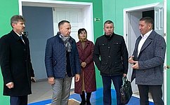 О. Алексеев осмотрел спортивные объекты Саратовской области
