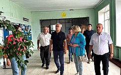 Б. Жамсуев проверил социальные объекты в Петровск-Забайкальском районе