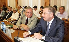 Ю. Бирюков принял участие в очередном заседании Народного Хурала Республики Калмыкия