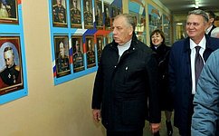А. Коровников посетил новгородскую школу имени командующего 59-й армией, освободившей в январе 1944года Великий Новгород от фашистов