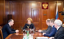 Председатель СФ и Глава Карачаево-Черкесии обсудили вопросы социально-экономического развития региона