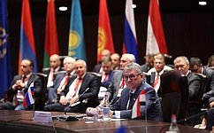 Yury Vorobyov attends the CSTO PA Council’s offsite meeting in Yerevan