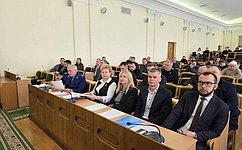 О. Бас приняла участие в пленарном заседании Народного совета ЛНР