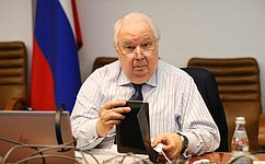 С. Кисляк: Сенаторы РФ примут участие в работе осенней сессии ПАСЕ в дистанционном формате