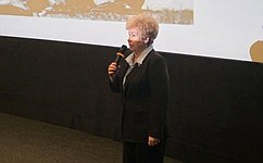 О. Бас приняла участие в торжественном мероприятии ЛНР