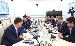 Д. Василенко провел встречу с делегацией Меджлиса Исламского Совета Исламской Республики Иран