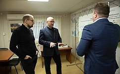 О. Цепкин проконтролировал ход работ на автодороге федерального значения М-5 «Урал» в Челябинской области