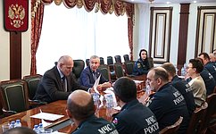 Сенаторы провели встречу со слушателями Высшей академии управления Академии ГПС МЧС России