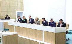 В. Матвиенко: Совет Федерации подготовил детальный План работы по реализации положений Послания Президента РФ