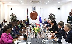 Председатель СФ В. Матвиенко встретилась с Председателем Ассамблеи Республики Мозамбик Э. Биаш