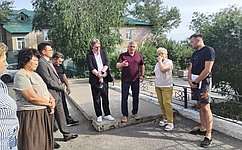 С. Михайлов проверил строительство и капитальный ремонт школ в районах Забайкалья