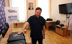 А. Ролик направил гуманитарный груз жителям Курской области