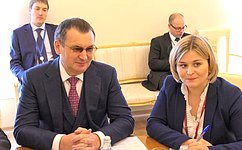 Н. Федоров провел встречу с главой национальной делегации Монако