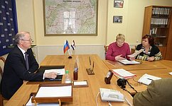 Н. Петрушкин провел в Саранске прием граждан