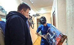 А. Малащенков исполнил мечту юного смолянина