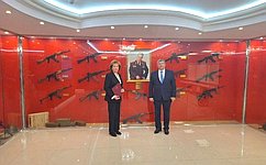 Л. Скаковская провела рабочую встречу с генерал-лейтенантом полиции, кандидатом педагогических наук, Начальником Московского ордена Почёта университета МВД России имени В.Я. Кикотя И. Калиниченко